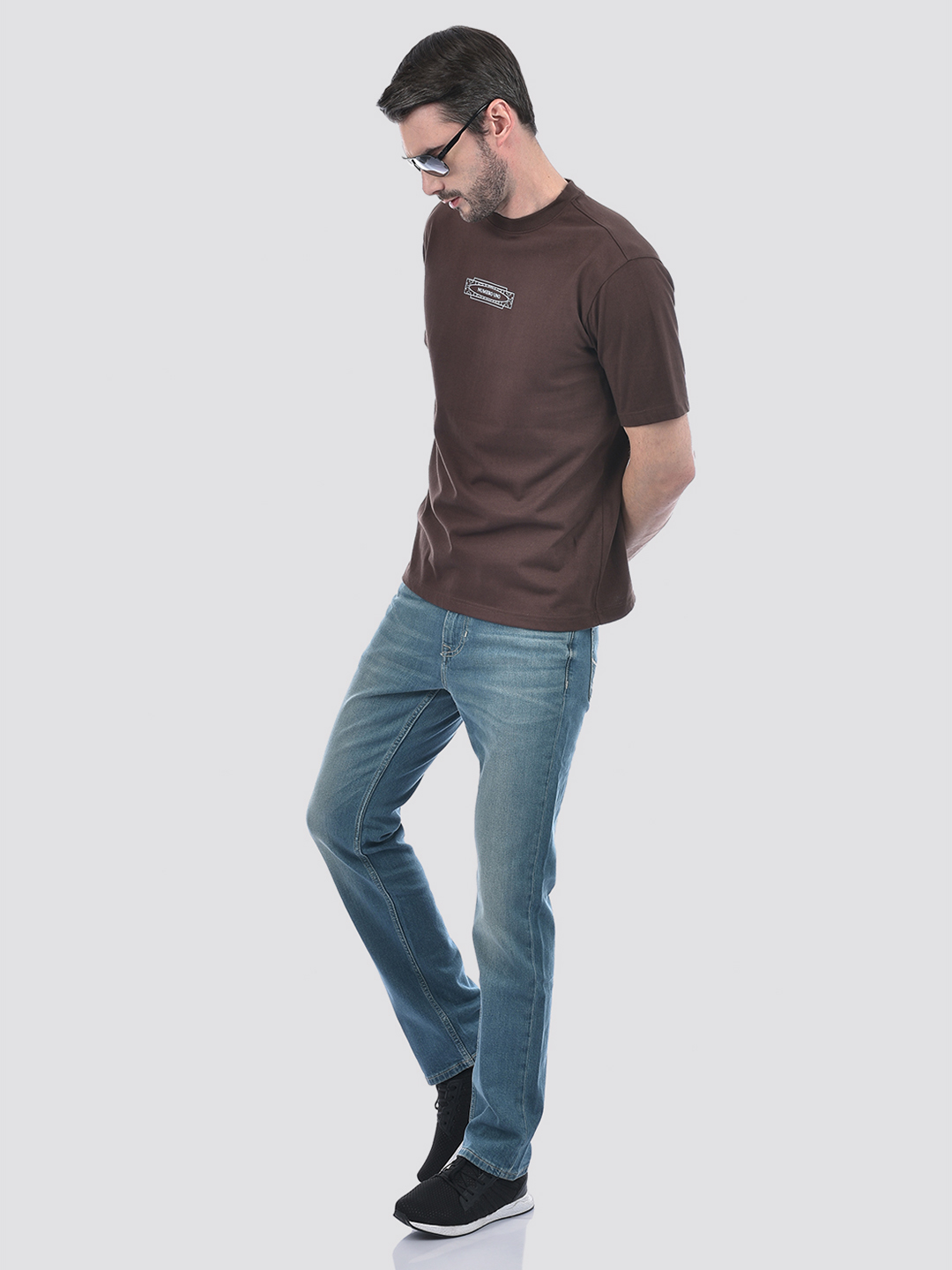 Numero Uno Men Graphic Print Brown T-Shirt